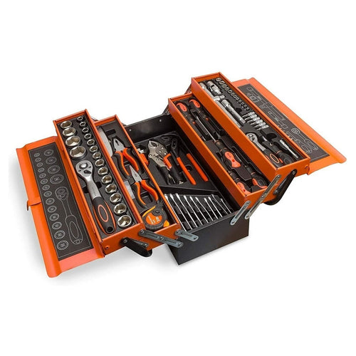 Cassetta Attrezzi Valigetta Porta Utensili 85 Pezzi Completa Professional Tools