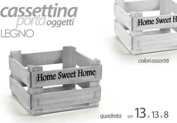 Cassetta-Cassettina-Porta-Oggetti-In-Legno-Quadrata-13x13x8cm-Vari-Colori-763786