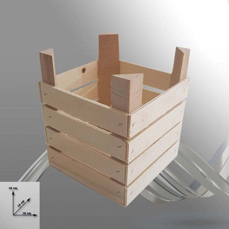 Cassetta Cassettina Porta Oggetti Legno Quadrata Decorazione 16x16x16 Cm 702109 Casa e cucina/Organizzazione interni/Contenitori ceste e cestini/Cestini portaoggetti/Cestini da scaffale Trade Shop italia - Napoli, Commerciovirtuoso.it