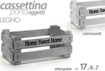 Cassetta Cassettina Porta Oggetti Legno Rettangolare 17x9x7cm Vari Colori 763779 Casa e cucina/Organizzazione interni/Contenitori ceste e cestini/Cestini portaoggetti/Cestini da scaffale Trade Shop italia - Napoli, Commerciovirtuoso.it