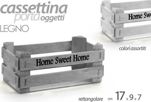 Cassetta Cassettina Porta Oggetti Legno Rettangolare 17x9x7cm Vari Colori 763779 Casa e cucina/Organizzazione interni/Contenitori ceste e cestini/Cestini portaoggetti/Cestini da scaffale Trade Shop italia - Napoli, Commerciovirtuoso.it