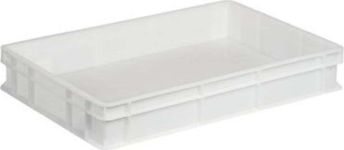 Cassetta chiusa per alimenti, bianca sovrapponibile non forata da 60 x 40 cm Giardino e giardinaggio/Giardinaggio/Carrelli contenitori e vagoni/Sacchi per i rifiuti La Zappa - Altamura, Commerciovirtuoso.it