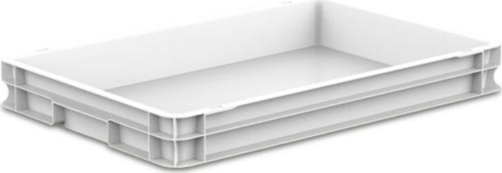 Cassetta chiusa per alimenti, bianca sovrapponibile non forata da 60 x 40 cm Giardino e giardinaggio/Giardinaggio/Carrelli contenitori e vagoni/Sacchi per i rifiuti La Zappa - Altamura, Commerciovirtuoso.it
