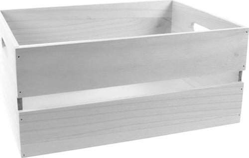 Cassetta decorativa in Legno Bianco per decorazioni natalizie o presepe 40 cm Casa e cucina/Decorazioni per interni/Addobbi e decorazioni per ricorrenze/Decorazioni natalizie/Oggettistica MagiediNatale.it - Altamura, Commerciovirtuoso.it