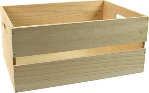 Cassetta decorativa in Legno naturale per decorazioni natalizie o presepe 40 cm Casa e cucina/Decorazioni per interni/Addobbi e decorazioni per ricorrenze/Decorazioni natalizie/Oggettistica MagiediNatale.it - Altamura, Commerciovirtuoso.it