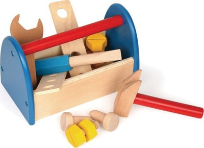 Cassetta-Degli-Attrezzi-Giocattolo-Per-Bambini-In-Legno-Attrezzi-Accessori-Gioco