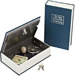 CASSETTA LIBRO NASCONDI CASSAFORTE CON CHIAVE PORTAVALORI SOLDI SICUREZZA FINTO  Trade Shop italia - Napoli, Commerciovirtuoso.it