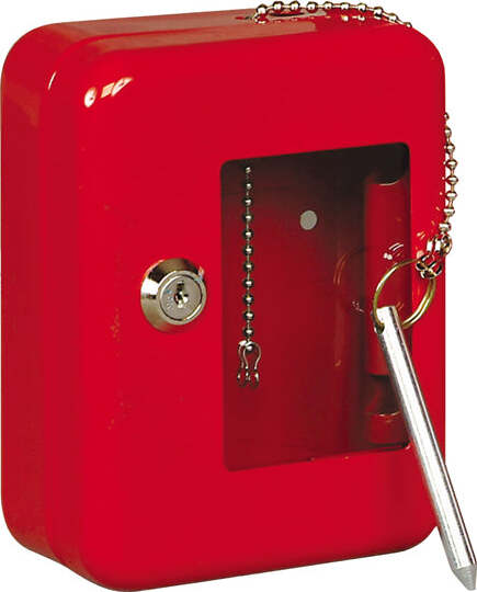 Cassetta per chiavi d'emergenza - 120 x 160 x 60 mm - Metalplus Fai da te/Sicurezza e protezione/Lucchetti e cerniere/Lucchetti con chiave Eurocartuccia - Pavullo, Commerciovirtuoso.it