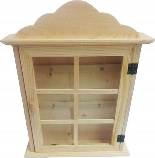 Cassetta-Porta-Chiavi-1-Anta-Vetro-Portachiavi-Appendichiavi-Legno-Scatola-Casa