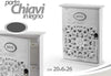 Cassetta Porta Chiavi Box In Legno Da Parete 20 X 6 X 26 Cm Decoro Keys 784712 Casa e cucina/Arredamento/Ingresso/Portachiavi da parete Trade Shop italia - Napoli, Commerciovirtuoso.it
