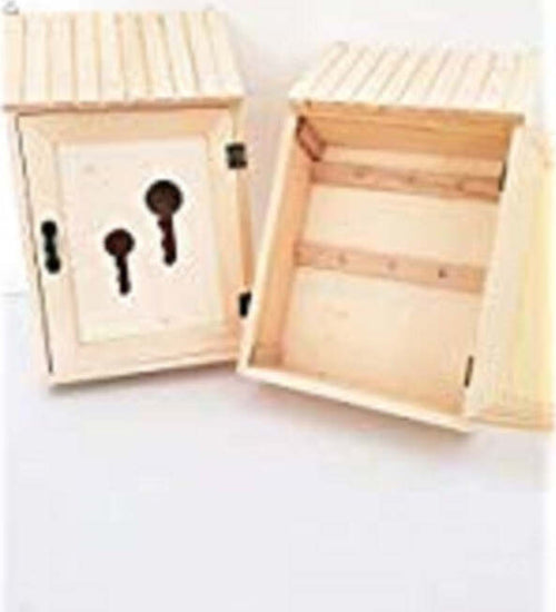 CASSETTA PORTA CHIAVI POSTALE LEGNO PORTACHIAVI APPENDICHIAVI KEY BOX DECOUPAGE  Trade Shop italia - Napoli, Commerciovirtuoso.it