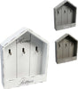 Cassetta Portachiavi Da Parete In Legno 3 Posti Shabby Con Mensola Portalettere Casa, arredamento e bricolage > Arredamento > Portaoggetti Trade Shop italia - Napoli, Commerciovirtuoso.it