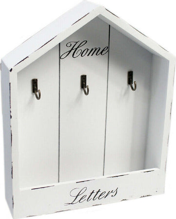 Cassetta Portachiavi Da Parete In Legno 3 Posti Shabby Con Mensola Portalettere Casa, arredamento e bricolage > Arredamento > Portaoggetti Trade Shop italia - Napoli, Commerciovirtuoso.it