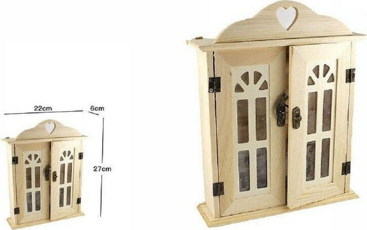 Cassetta Portachiavi Legno 6 Ganci Appendi Chiavi Muro Per Decoupage Casa, arredamento e bricolage > Arredamento > Portaoggetti Trade Shop italia - Napoli, Commerciovirtuoso.it