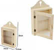 Cassetta Portachiavi Legno 6 Ganci Appendichiavi Muro Decoupage 74029a Ly-10548 Casa, arredamento e bricolage > Arredamento > Portaoggetti Trade Shop italia - Napoli, Commerciovirtuoso.it