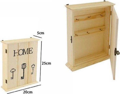 Cassetta Portachiavi Legno 6 Ganci Appendichiavi Muro Per Decoupage 74030a Home Casa, arredamento e bricolage > Arredamento > Portaoggetti Trade Shop italia - Napoli, Commerciovirtuoso.it