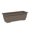 Vaso rettangolare ''Nara in plastica 100% riciclata per fiori e piante da giardino