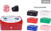 Cassetta Portavalori Cassaforte Sicurezza In Metallo Chiavi 25 X 19 X 9 Cm 56836 Fai da te/Sicurezza e protezione/Cassette dei contanti Trade Shop italia - Napoli, Commerciovirtuoso.it
