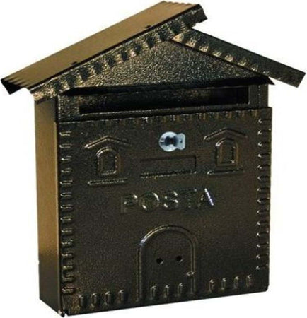CASSETTA POSTA POSTALE IN FERRO BATTUTO CASETTA BUCA LETTERE 28X35X9CM Fai da te/Ferramenta/Cassette della posta e accessori/Cassette postali con fissaggio a parete Trade Shop italia - Napoli, Commerciovirtuoso.it