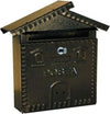 Cassetta-Posta-Postale-In-Ferro-Battuto-Casetta-Buca-Lettere-28x35x9cm