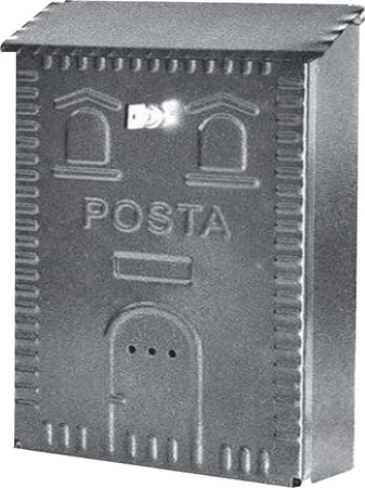 CASSETTA POSTA POSTALE IN FERRO BATTUTO ESTERNO BUCA LETTERE 25X38X8CM Fai da te/Ferramenta/Cassette della posta e accessori/Cassette postali con fissaggio a parete Trade Shop italia - Napoli, Commerciovirtuoso.it