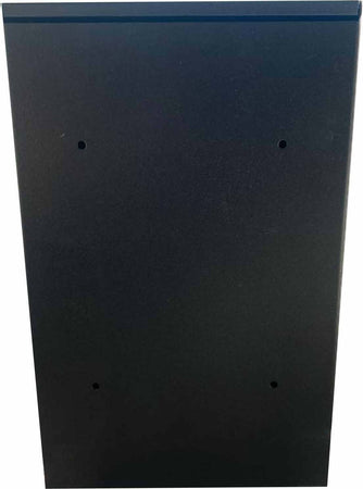 Cassetta postale antracite verniciata a polvere h 40 cm montaggio a parete