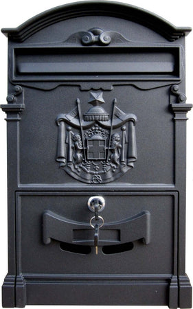 CASSETTA POSTALE BUCA LETTERE IN STILE ANTICO CLASSICO IN ALLUMINIO VERNICIATO  Trade Shop italia - Napoli, Commerciovirtuoso.it