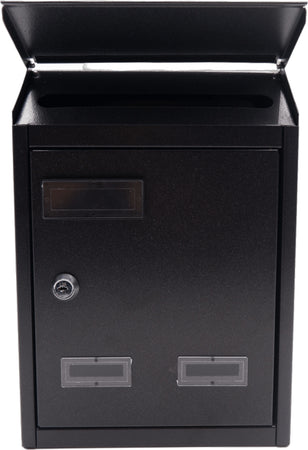 Cassetta Postale City Antracite Fai da te/Ferramenta/Cassette della posta e accessori/Cassette postali con fissaggio a parete Liquidator Italia - Nicosia, Commerciovirtuoso.it