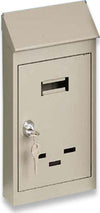 CASSETTA-POSTALE-IN-ACCIAIO-BEIGE-SERRATURA-A-CILINDRO-350X230X80-mm