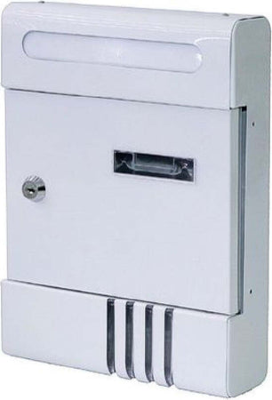 Cassetta Postale In Metallo Porta Lettere Chiave Buca Posta H2803 Bianca 56848 Fai da te/Ferramenta/Cassette della posta e accessori/Cassette postali con fissaggio a parete Trade Shop italia - Napoli, Commerciovirtuoso.it