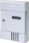 Cassetta-Postale-In-Metallo-Porta-Lettere-Chiave-Buca-Posta-H2803-Bianca-56848