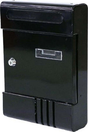 Cassetta Postale In Metallo Porta Lettere Con Chiave Buca Posta H2803 Nera 56849 Fai da te/Ferramenta/Cassette della posta e accessori/Cassette postali con fissaggio a parete Trade Shop italia - Napoli, Commerciovirtuoso.it