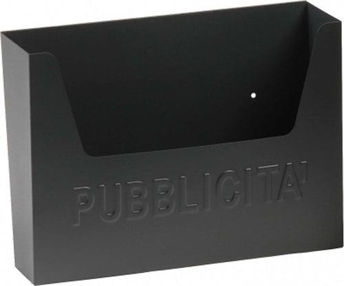 CASSETTA POSTALE PORTA PUBBLICITA' VOLANTINI POSTA IN ACCIAIO COLORE ANTRACITE Fai da te/Ferramenta/Cassette della posta e accessori/Cassette postali con fissaggio a parete Trade Shop italia - Napoli, Commerciovirtuoso.it