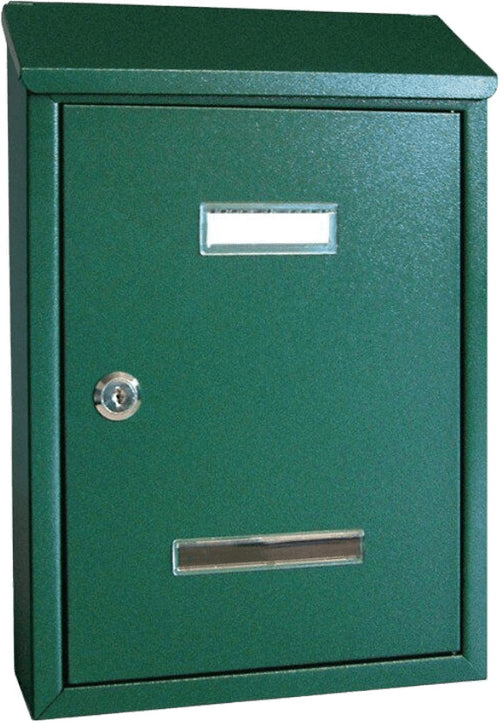 Cassetta-Postale-Verde-Alubox-Prima-Maxi-Per-Esterni