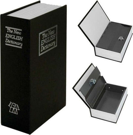 Cassetta Sicurezza Portavalori Libro Porta Monete Chiave Metallo 240x155x55 Mm Fai da te/Sicurezza e protezione/Casseforti e accessori per la sicurezza/Casseforti a muro Trade Shop italia - Napoli, Commerciovirtuoso.it