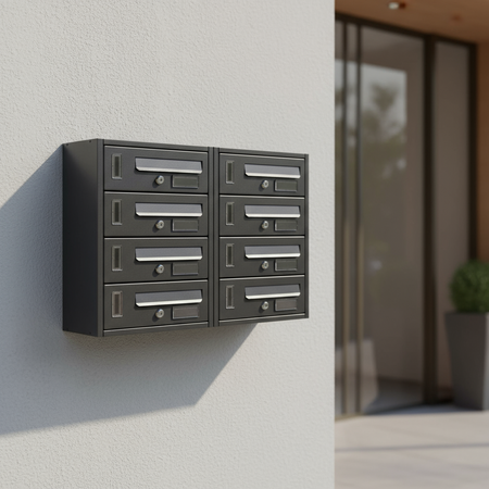 Cassetta postale condominiale da muro buca lettere componibile "Made in Italy"