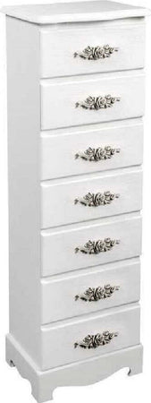 Cassettiera 7 Cassetti Settimino Slim Salvaspazio Shabby Rose 89x29x23cm 574306 Casa e cucina/Organizzazione interni/Porta oggetti cassetti e scaffali/Cassettiere Trade Shop italia - Napoli, Commerciovirtuoso.it