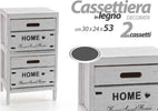 Cassettiera Comodino Home 2 Cassetti Legno Bianco Anticato 53x30x24cm Shabby 787980 Casa e cucina/Arredamento/Camera da letto/Comò e cassettiere Trade Shop italia - Napoli, Commerciovirtuoso.it