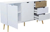 Cassettiera con 5 cassetti, mobile basso Bradley guide in metallo h 82 cm Casa e cucina/Organizzazione interni/Porta oggetti cassetti e scaffali/Cassettiere Decor Space - Altamura, Commerciovirtuoso.it