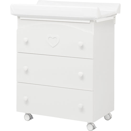 Cassettiera Fasciatoio Erbesi Dolce Bianco