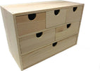 Cassettiera Legno Portagioie 6 Cassetti Scatola Cofanetto Gioielli X Decoupage Casa, arredamento e bricolage > Arredamento > Mobili e Accessori Trade Shop italia - Napoli, Commerciovirtuoso.it