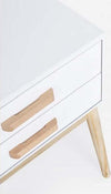 Cassettiera Ordinary Bianco e Legno naturale Casa e cucina/Organizzazione interni/Porta oggetti cassetti e scaffali/Cassettiere Scontolo.net - Potenza, Commerciovirtuoso.it