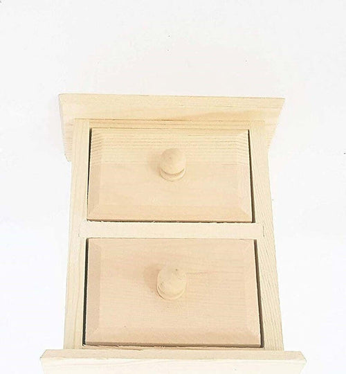 Cassettiera Portaoggetti 2 Cassetti Legno Rf_63816 Decoupage 12x10cm Scrivania Casa e cucina/Organizzazione interni/Porta oggetti cassetti e scaffali/Cassettiere Trade Shop italia - Napoli, Commerciovirtuoso.it