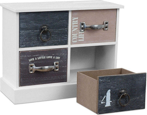 Cassettiera Rettangolare Legno 27x11x21 Cm Portagioie Chiavi Arredo Casa Ufficio Casa e cucina/Organizzazione interni/Cofanetti e scatole portagioie/Cofanetti Trade Shop italia - Napoli, Commerciovirtuoso.it