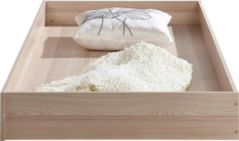 Cassettone estraibile con ruote per letto singolo in frassino moderno Casa e cucina/Arredamento/Camera da letto/Materassi e basi letto/Materassi Decor Space - Altamura, Commerciovirtuoso.it