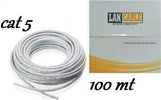 CAT 5 Matassa 100mt Cavo di Rete LAN UTP Ethernet Bobina Internet CCTV ADSL Elettronica/Informatica/Accessori/Cavi e accessori/Cavi/Cavi Ethernet Zencoccostore - Formia, Commerciovirtuoso.it