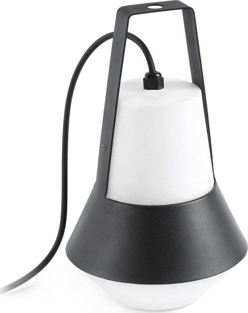 CAT Lampada portatile nera Illuminazione/Illuminazione per interni/Lampade/Lampade da tavolo e abat-jour Led Mall Home - Napoli, Commerciovirtuoso.it