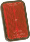 Catarifrangente con viti M6 rosso 95,5x58,5mm