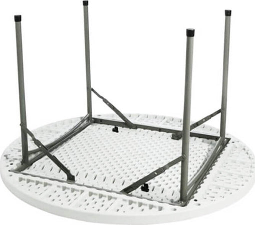 CATE---tavolo-catering-tondo-160-Bianco-Milani-Home