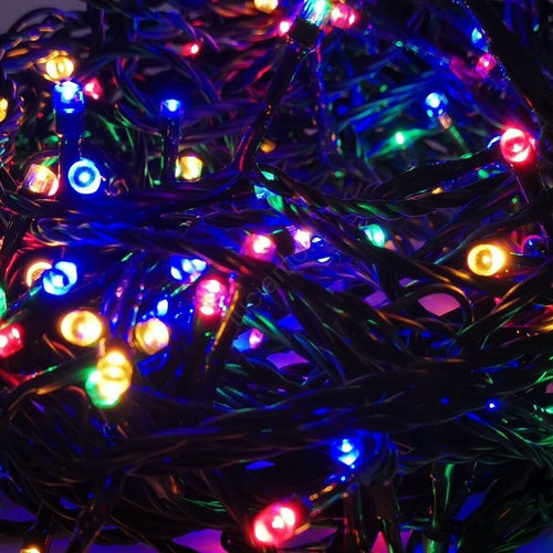 Catena-10-METRI-Luci-a-LED-Luminosa-Natalizia-RGB